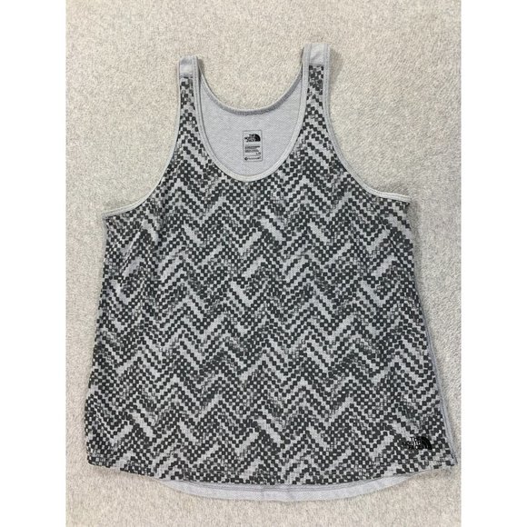 The North Face Flash Dry Workout Running Tank Top‎ (Women's Large) Gray - Picture 1 of 10